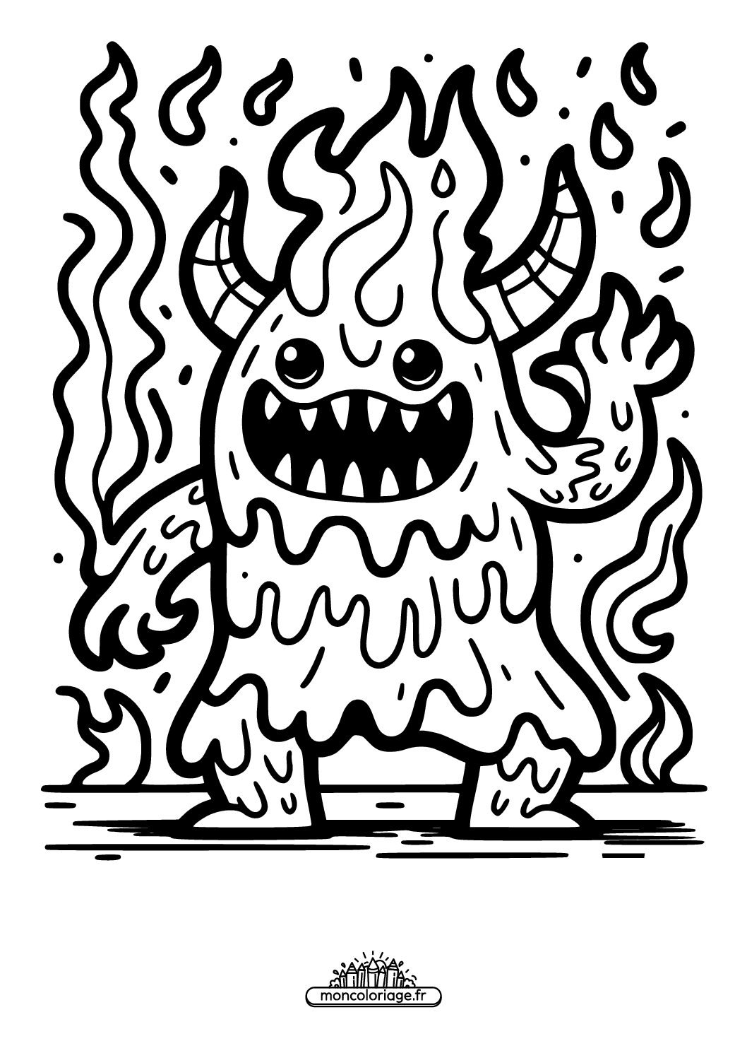 Monstre de feu