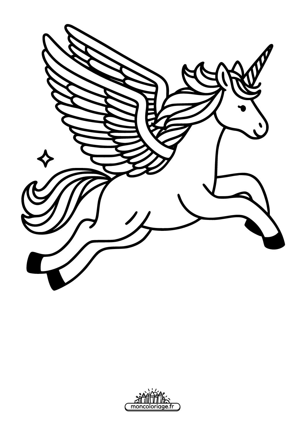 Licorne volante