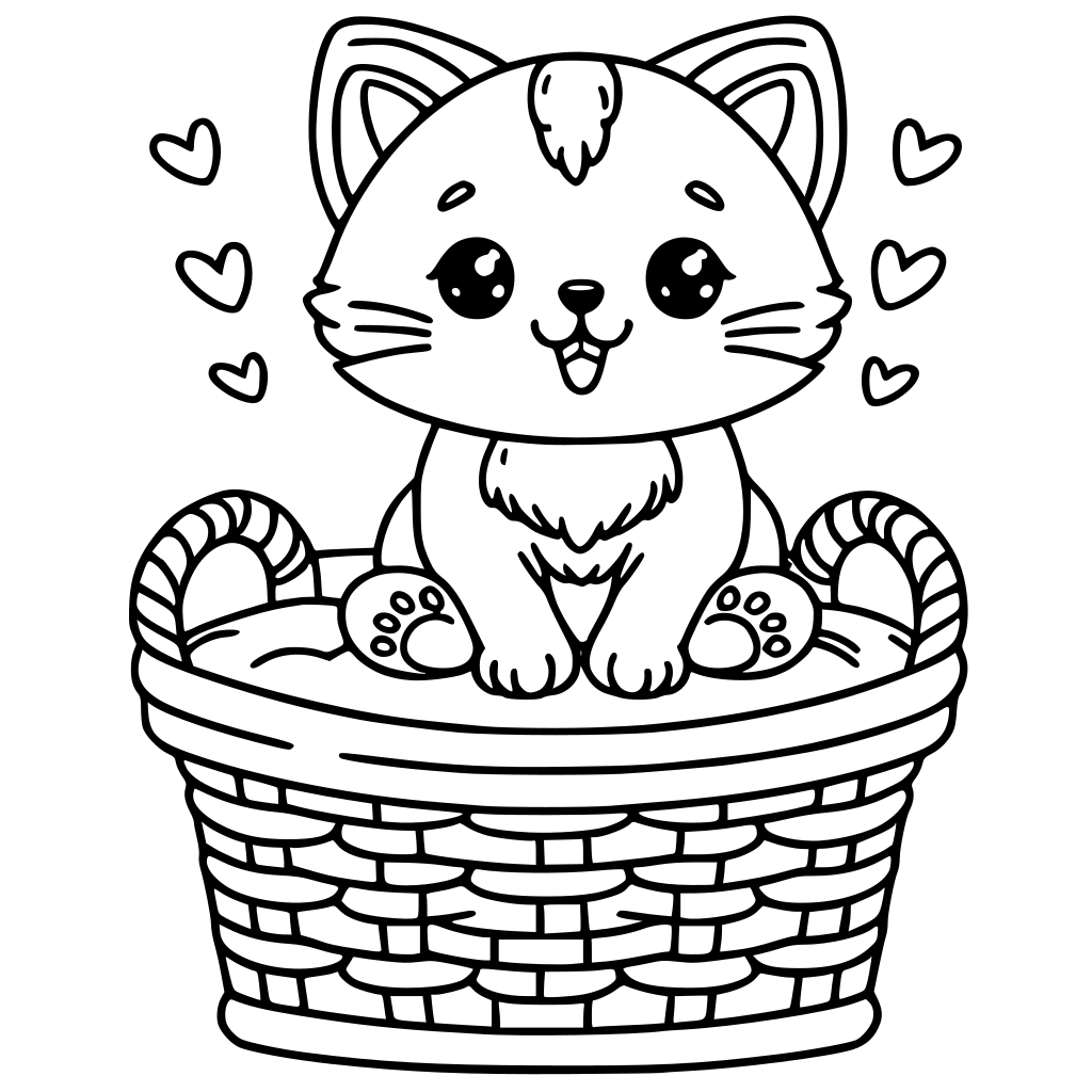 Coloriages Chats à imprimer gratuit - MonColoriage.fr