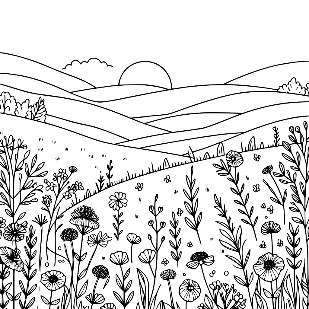 Coloriages Fleurs Imprimer Gratuit MonColoriage fr