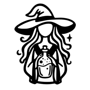 Coloriage sorcières et sorciers à imprimer