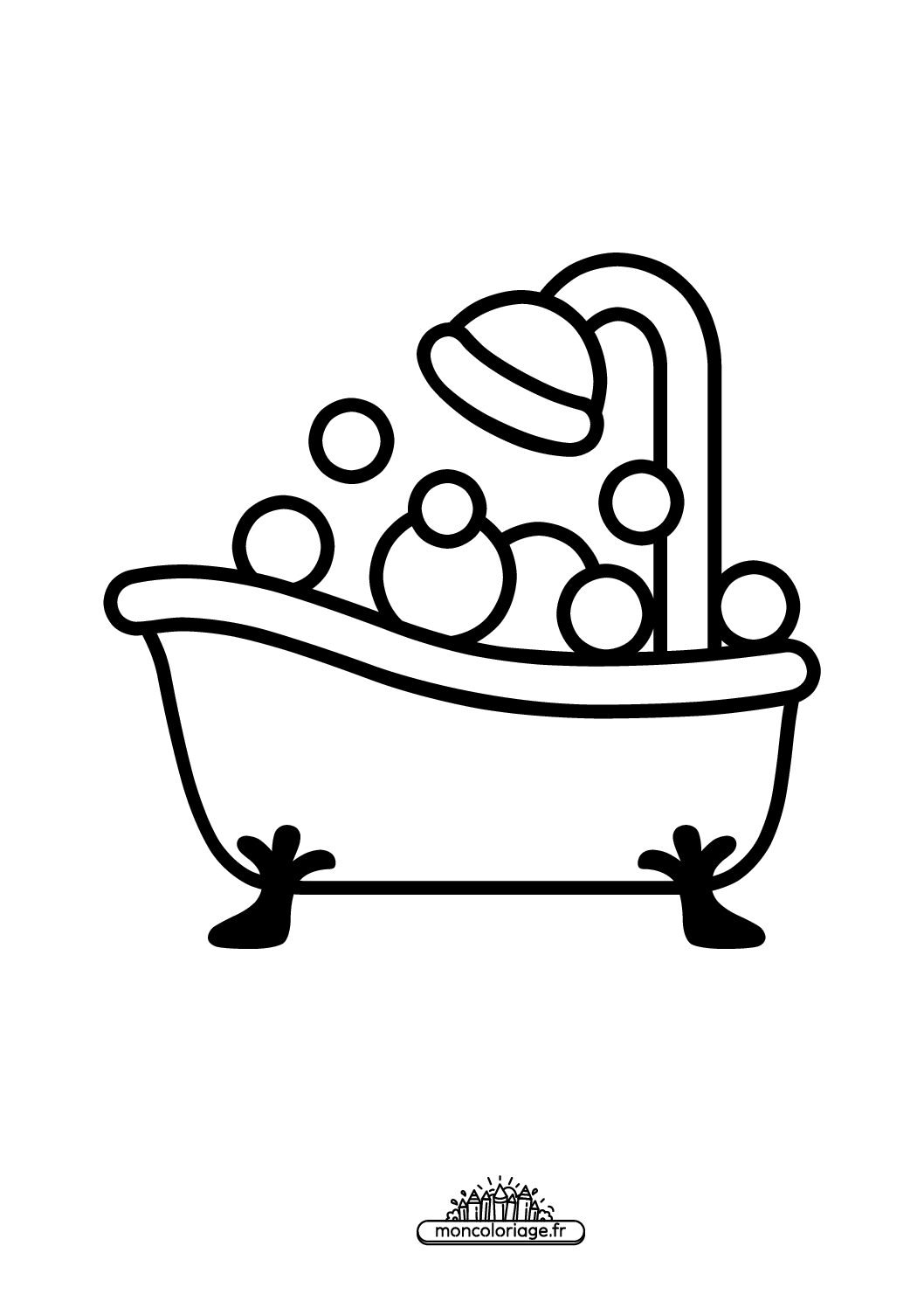 Émoji Baignoire