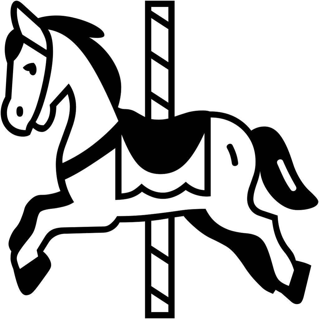 Carrousel boule à neige cheval 17 cm | vente en ligne sur