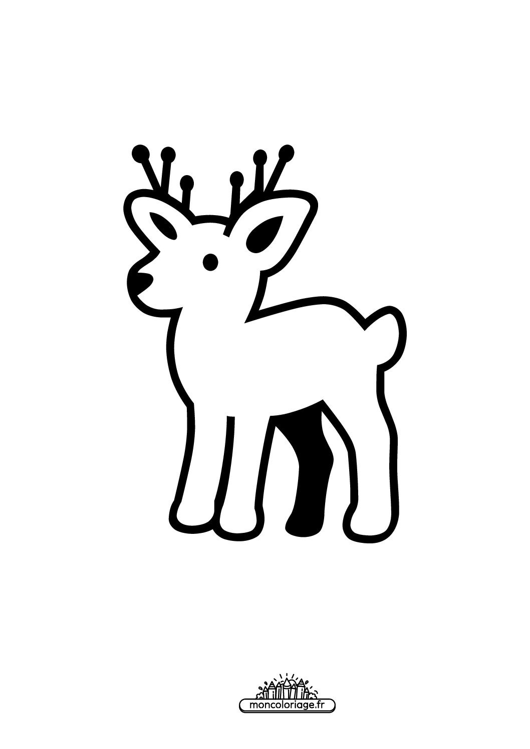 Émoji cerf