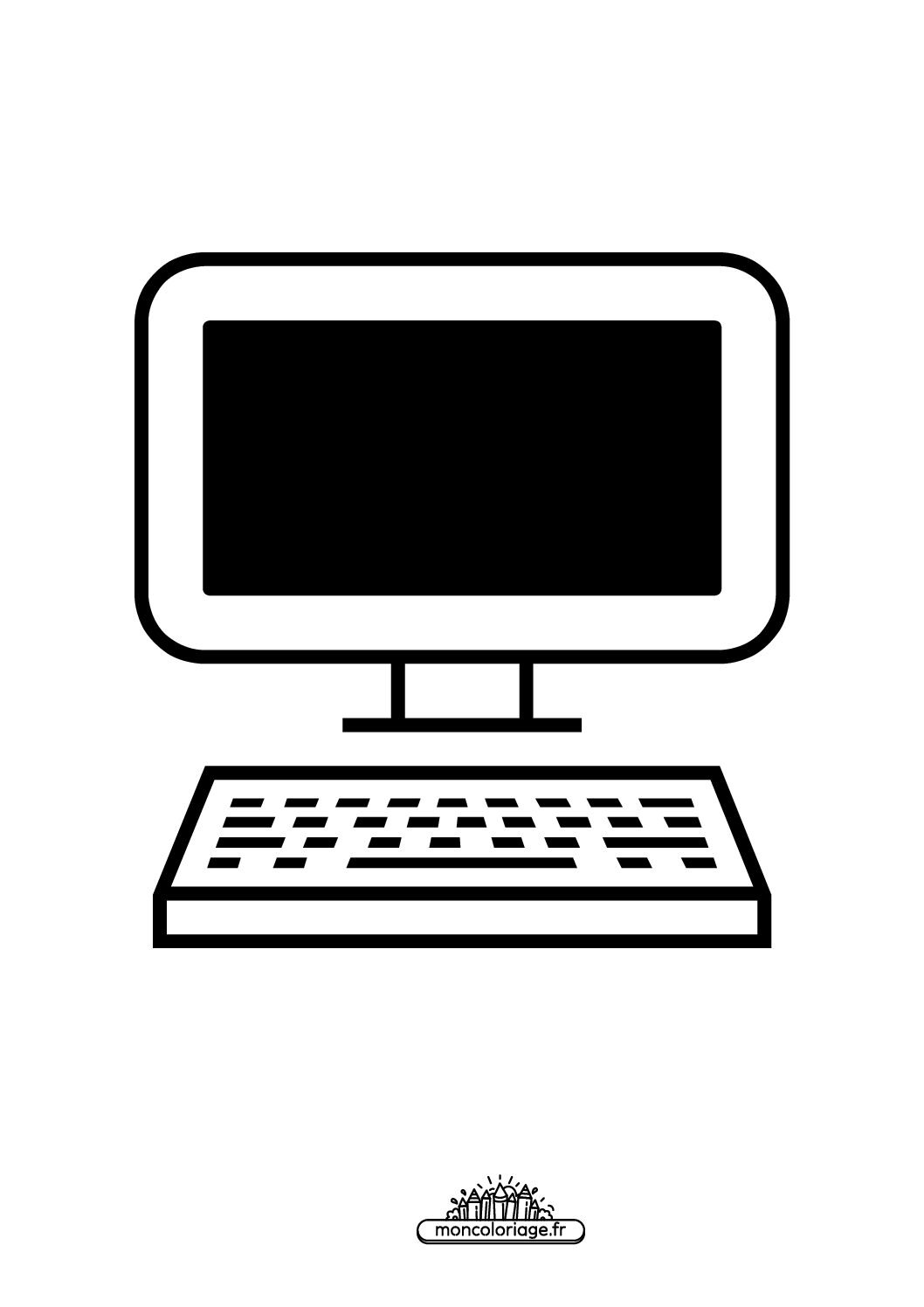 Émoji ordinateur de bureau