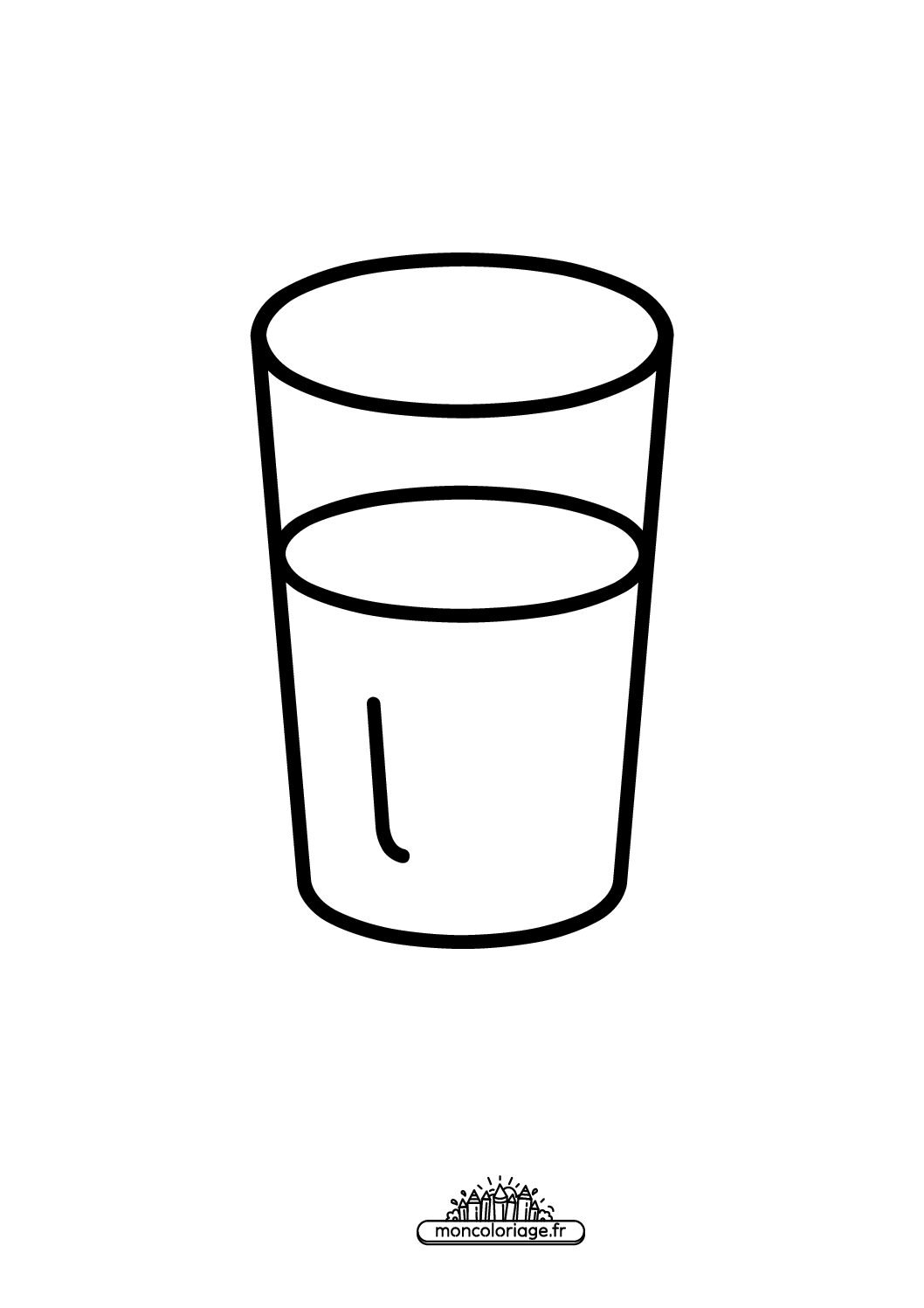 Émoji verre de lait