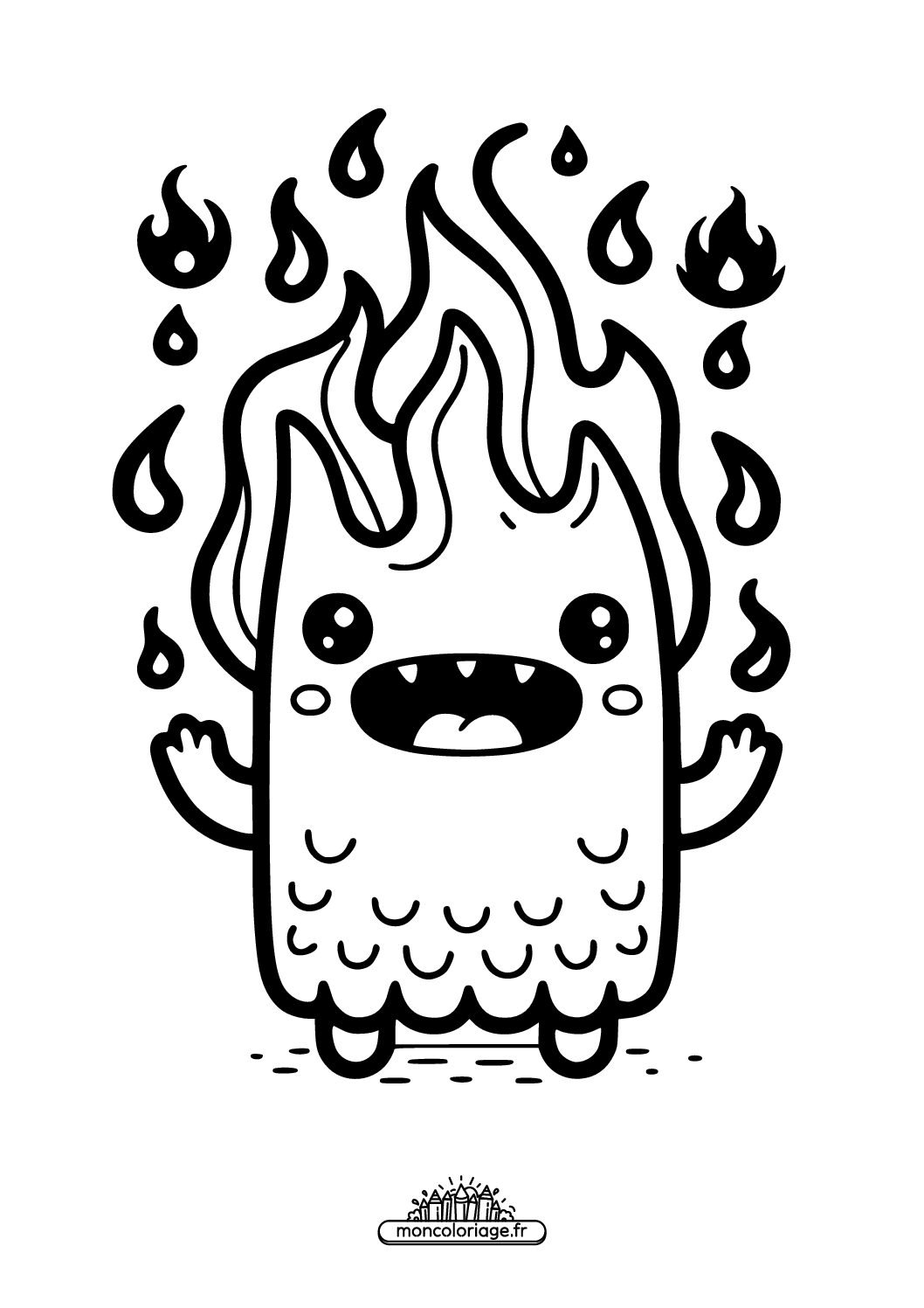 Monstre de feu