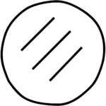 Aperçu du dessin émoji pain plat à imprimer