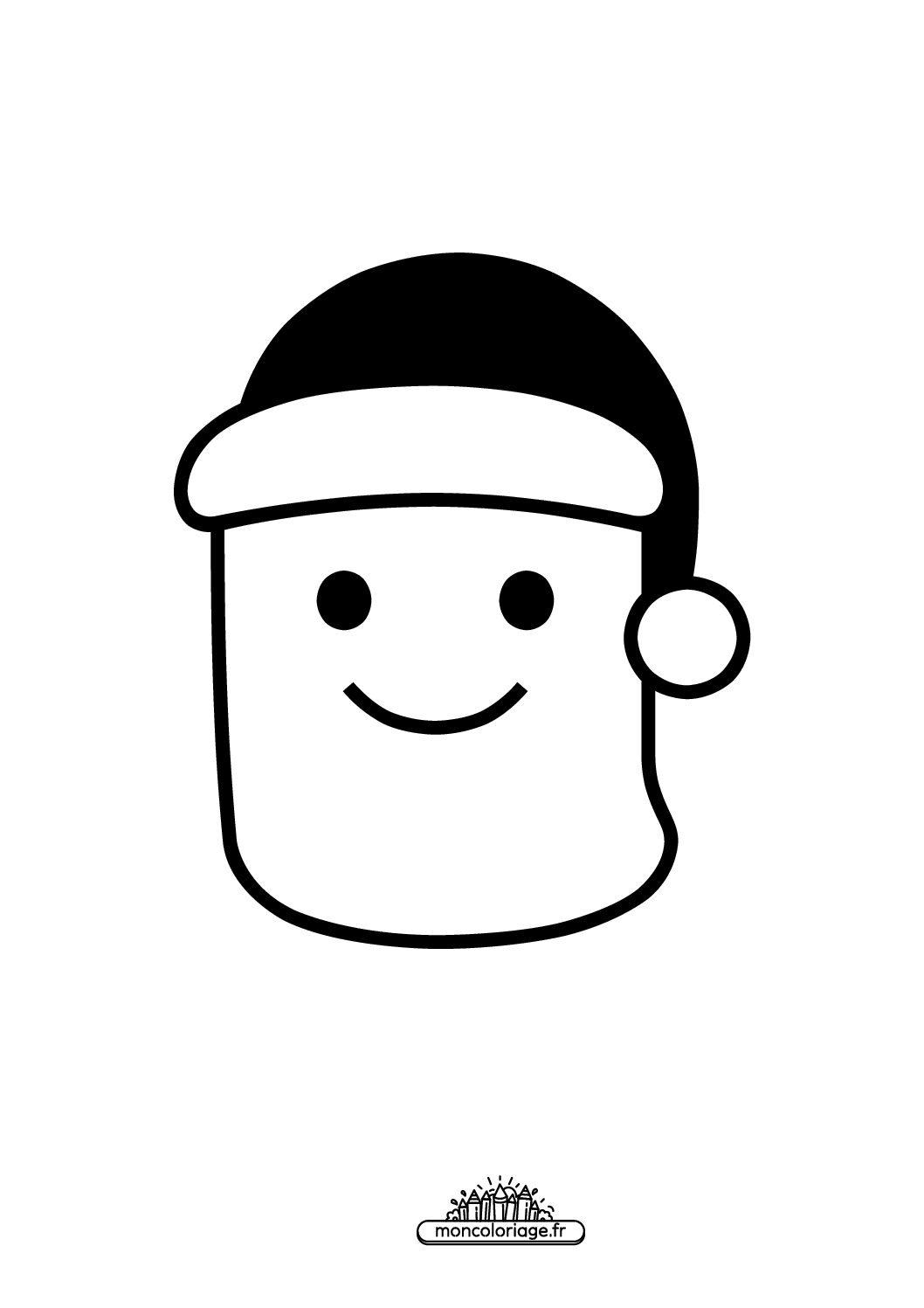 Émoji Père Noël