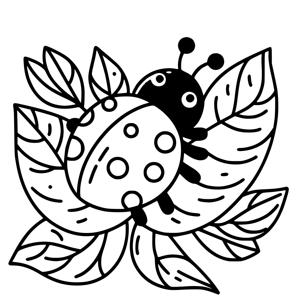 coloriage-coccinelle-sur-une-feuille-imprimer-gratuit-moncoloriage-fr