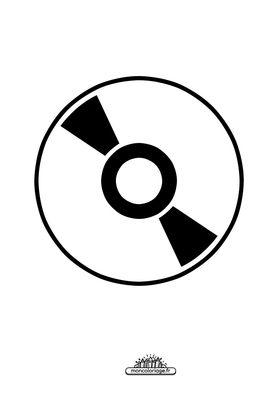 Émoji disque optique