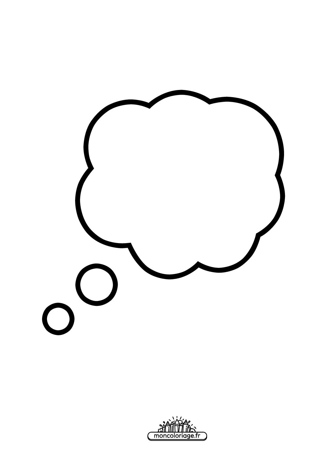Émoji Bulle de Pensée