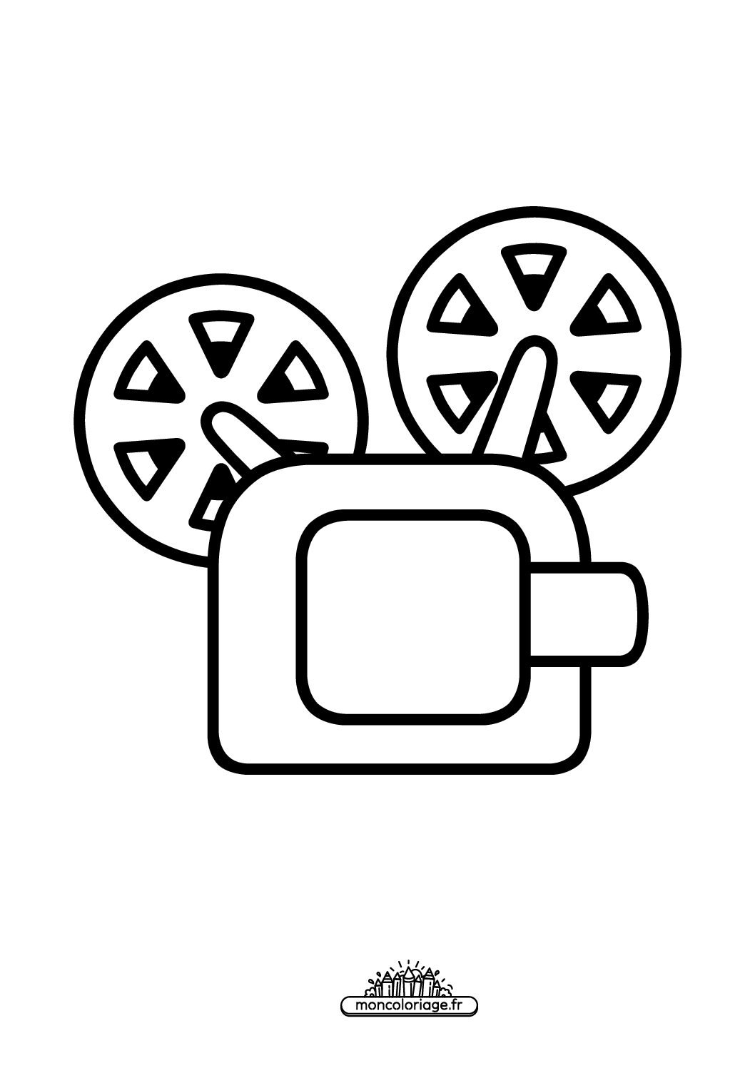 Émoji projecteur de cinéma