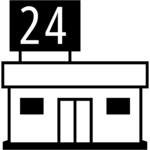 Aperçu du dessin émoji épicerie à imprimer