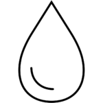 Aperçu du dessin émoji goutte à imprimer