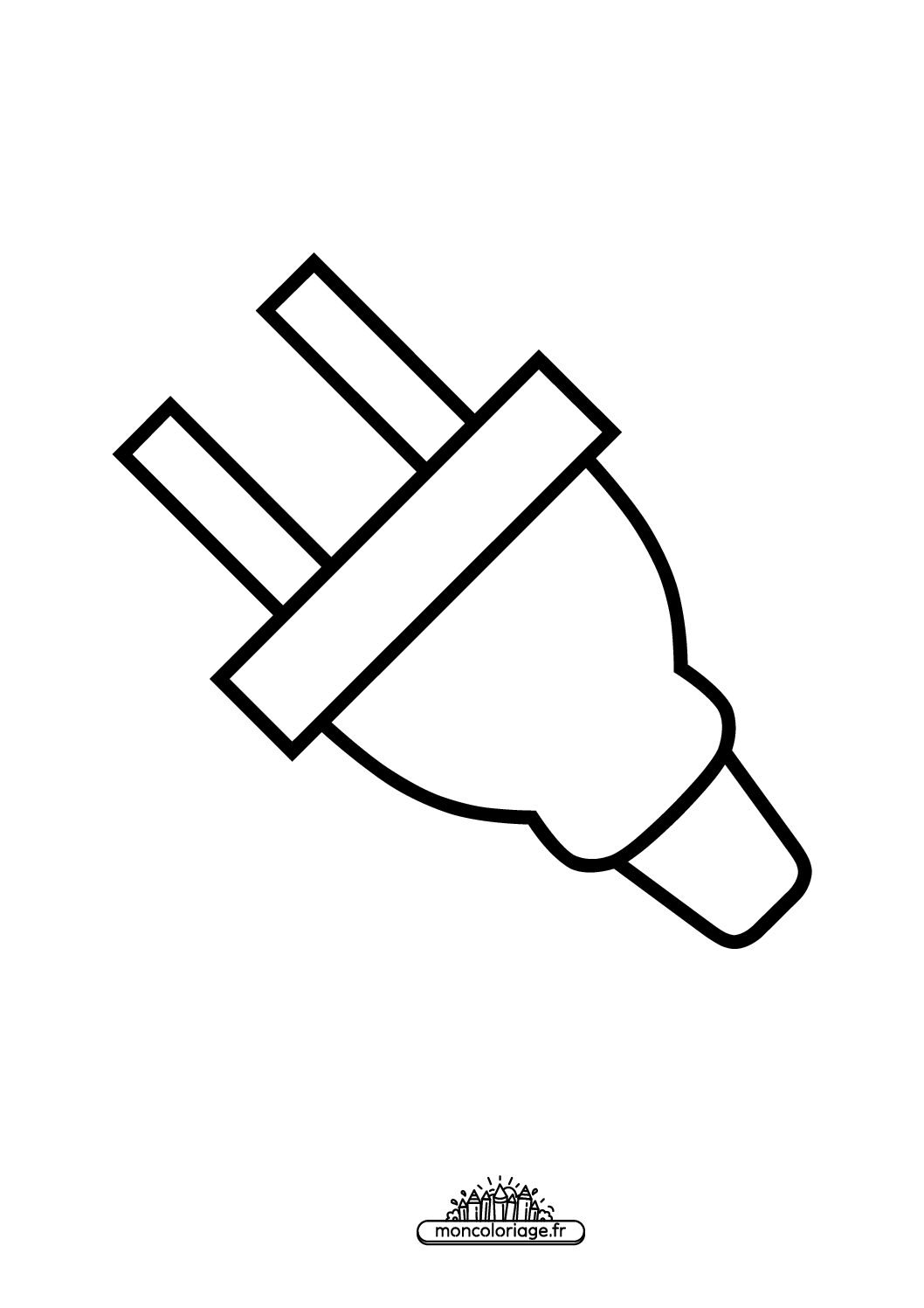 Émoji prise électrique