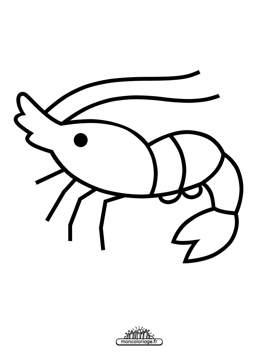 Émoji crevette