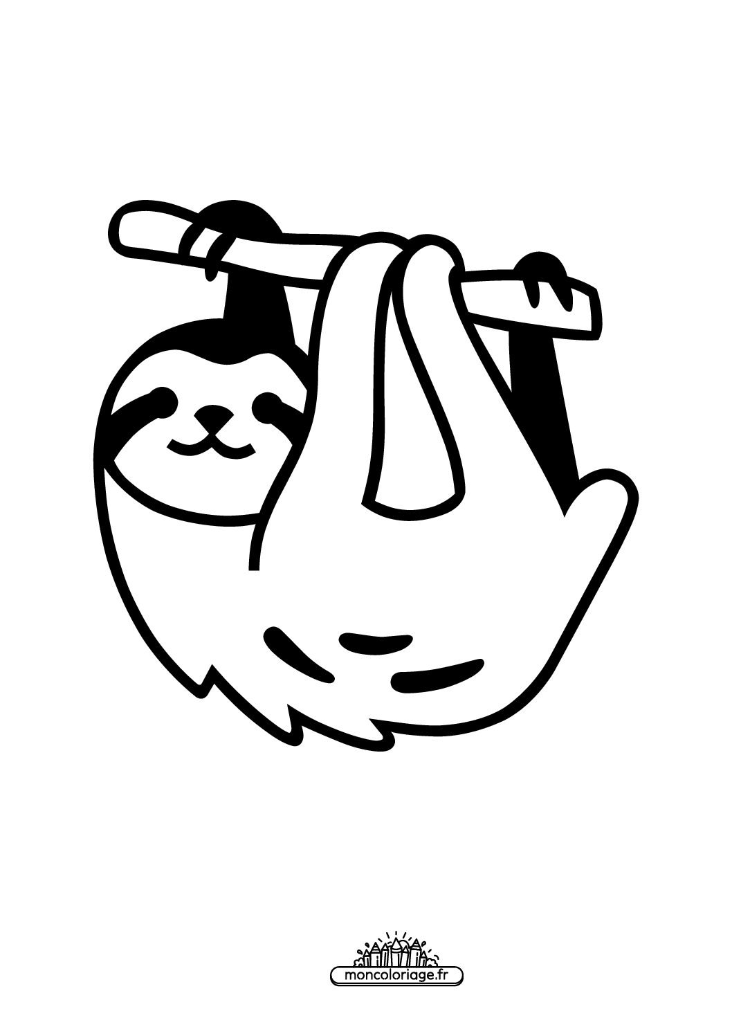 Émoji paresseux