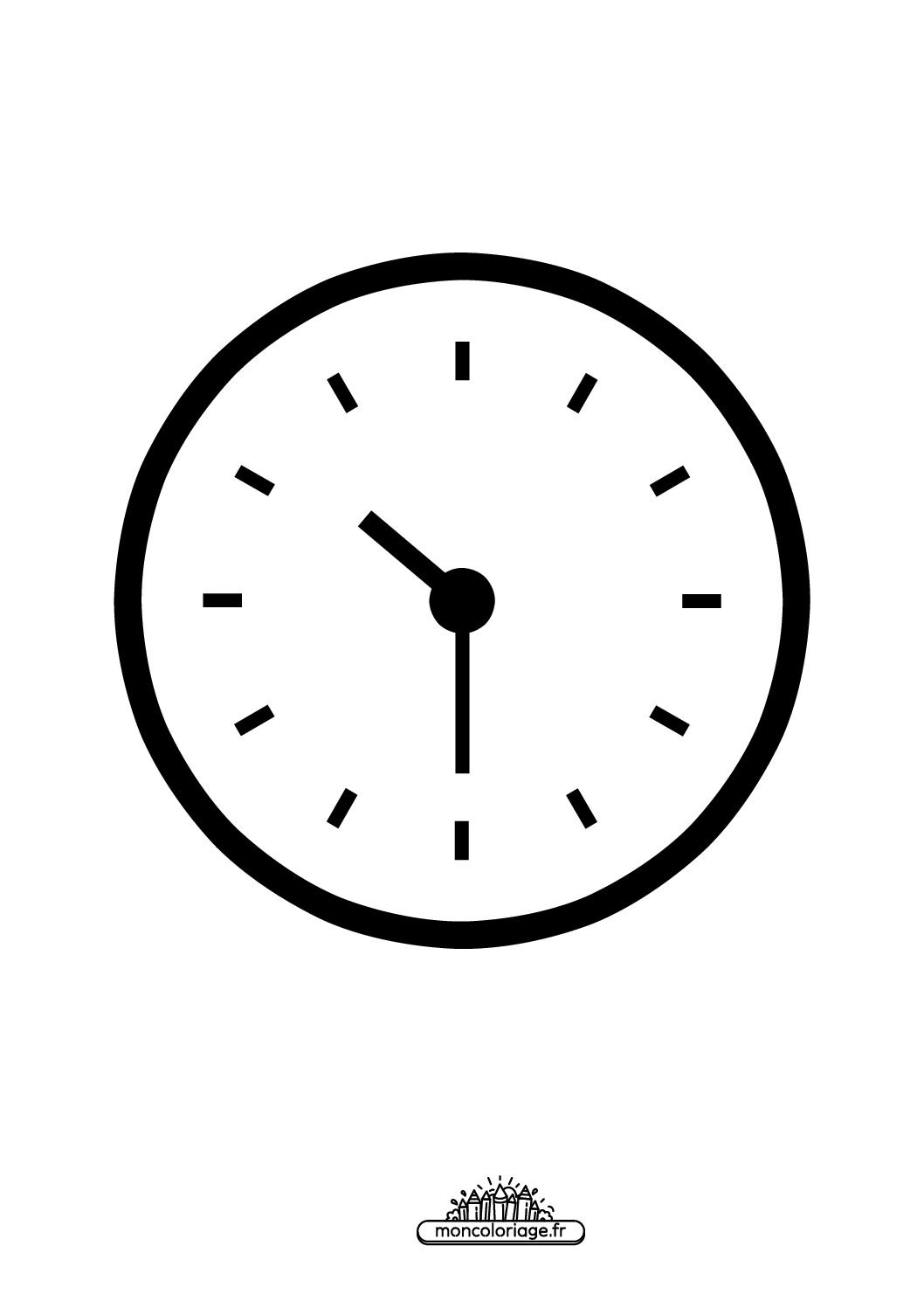 Émoji dix heures et demie