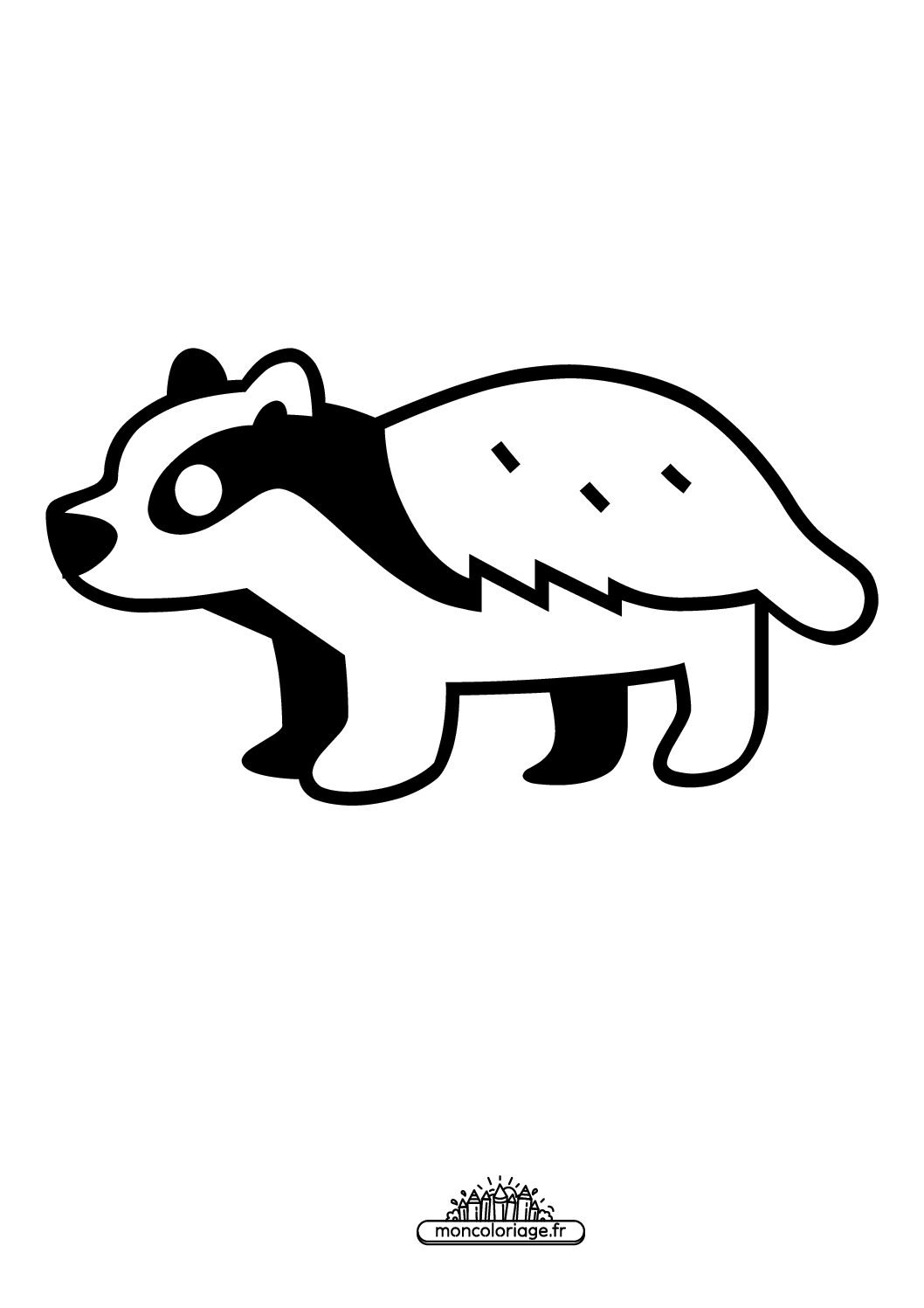 Émoji blaireau