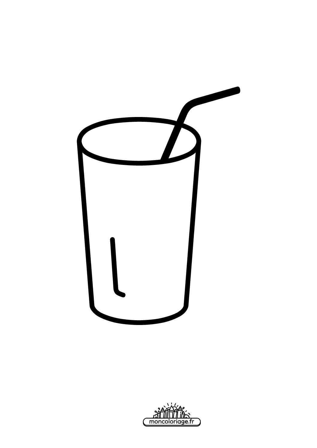 Émoji gobelet avec paille