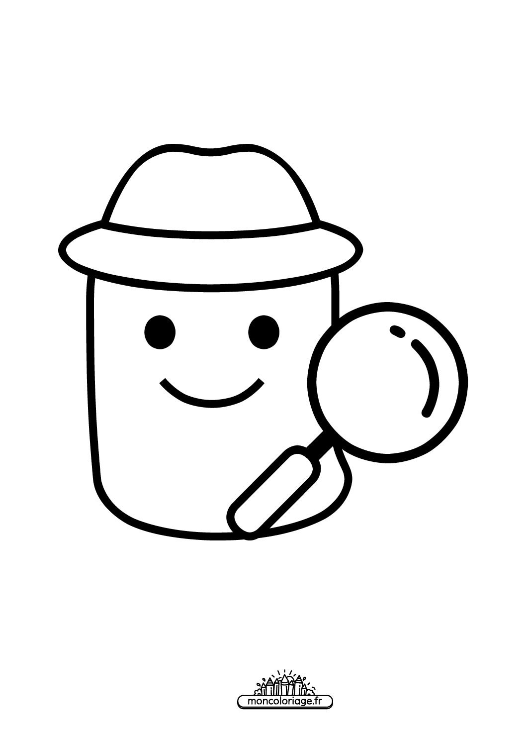 Émoji détective
