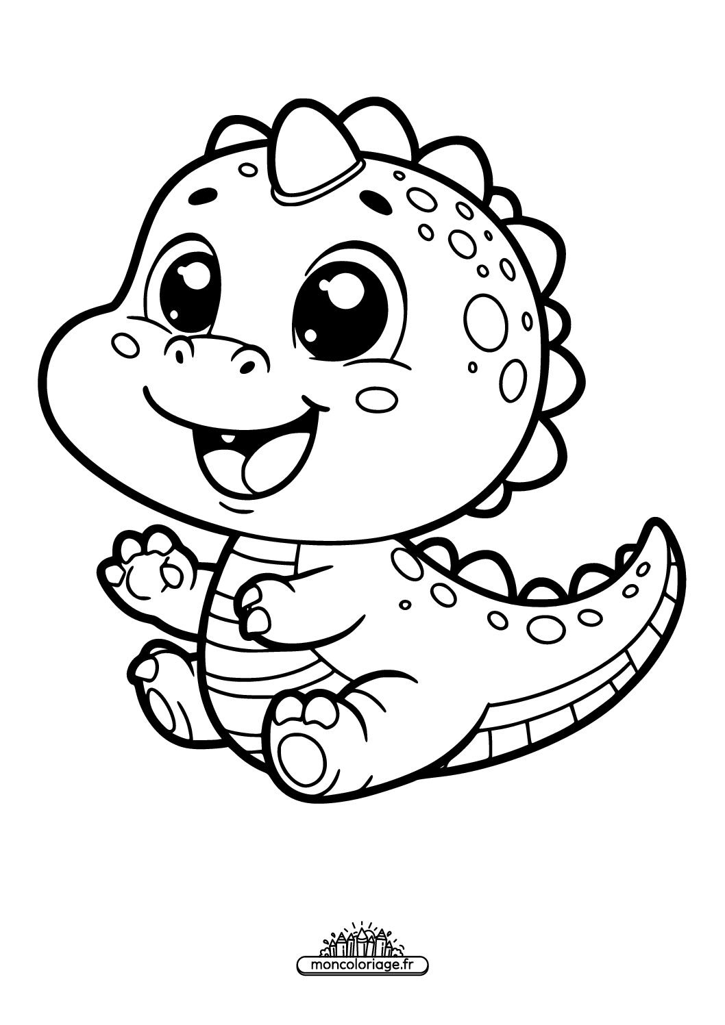 Dinosaure heureux