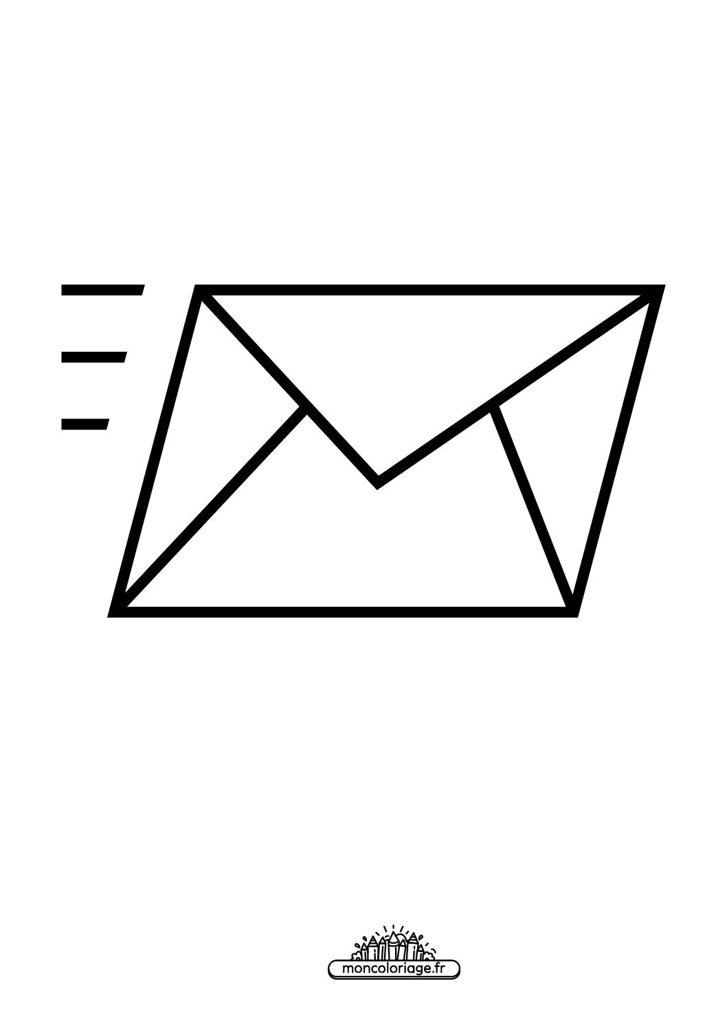 Émoji enveloppe entrante