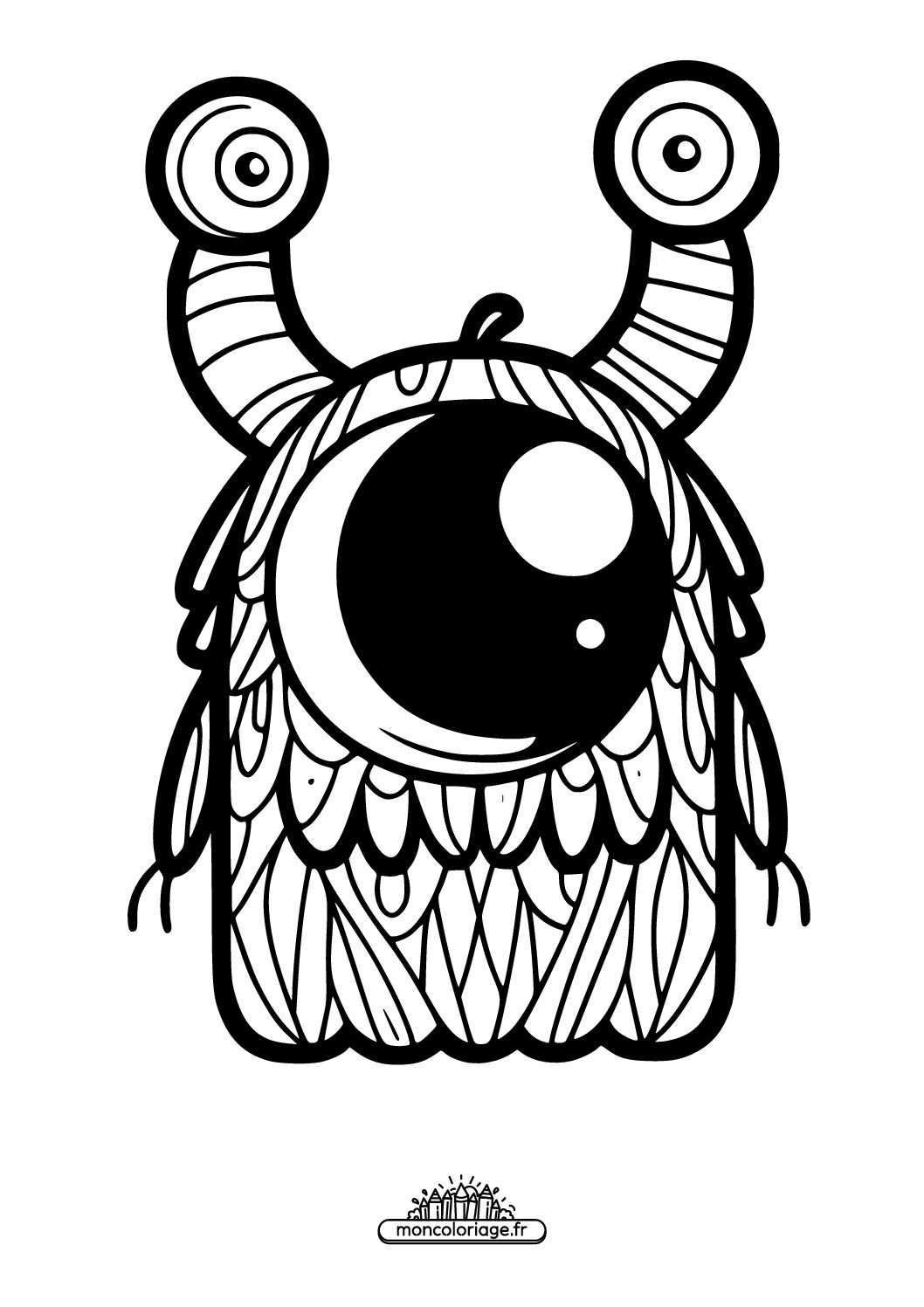 Monstre aux grands yeux