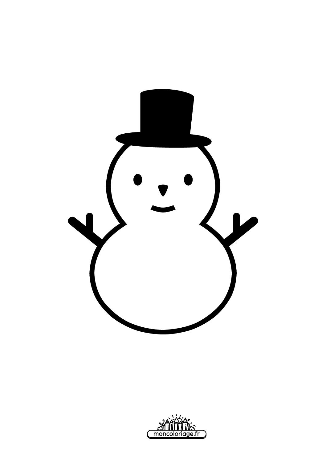 Émoji bonhomme de neige sans neige