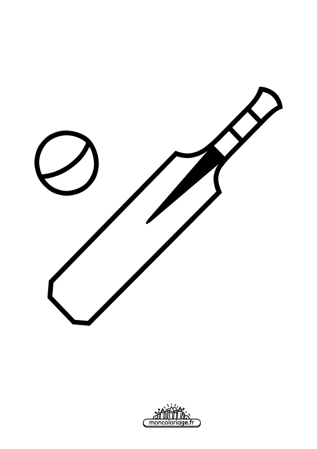 Émoji jeu de cricket