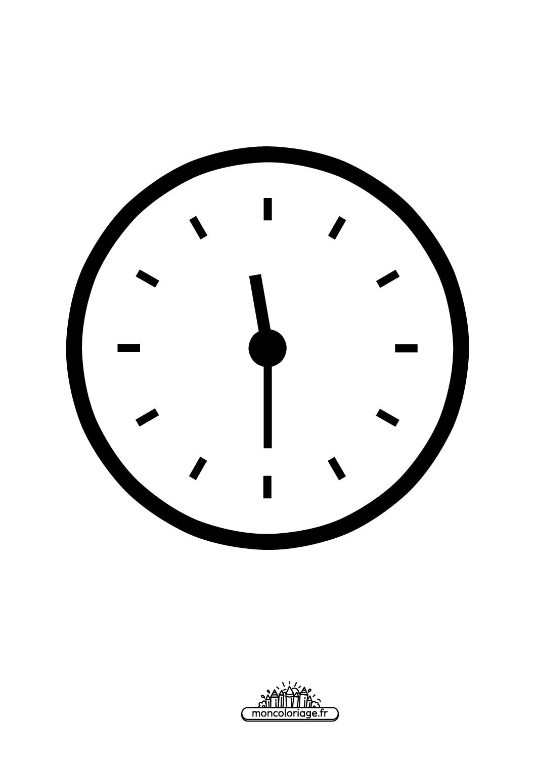 Émoji onze heures trente