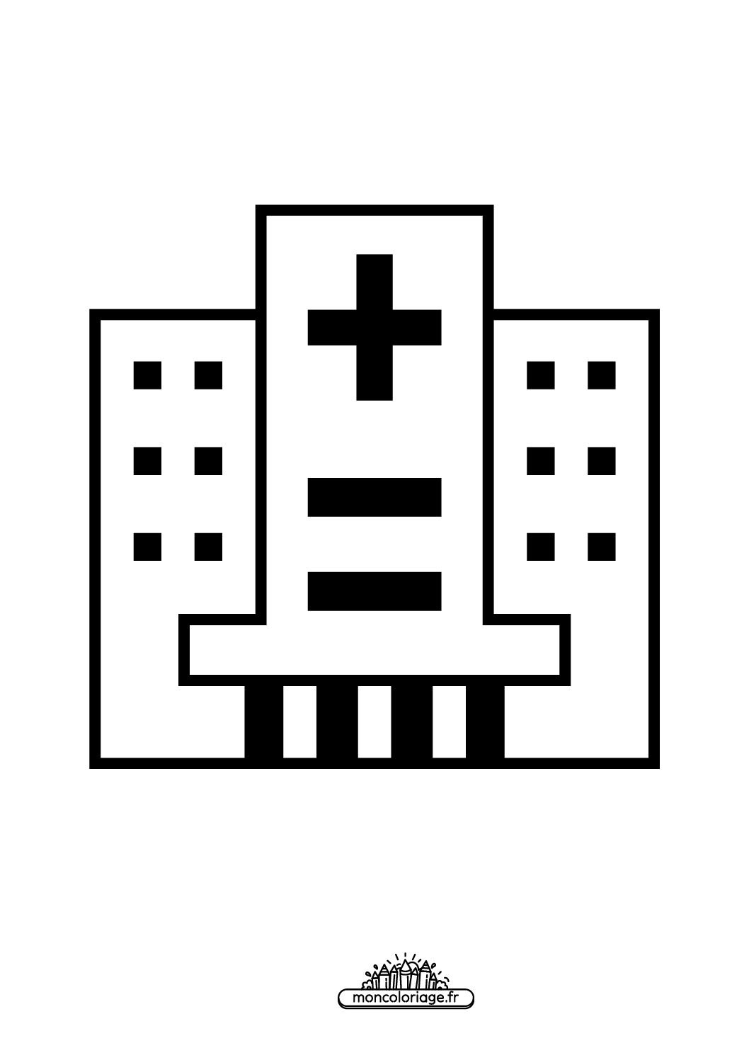 Émoji hôpital