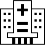 Aperçu du dessin émoji hôpital à imprimer