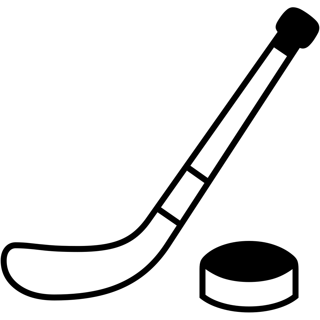 Coloriage Émoji Hockey sur glace à imprimer gratuit - MonColoriage.fr