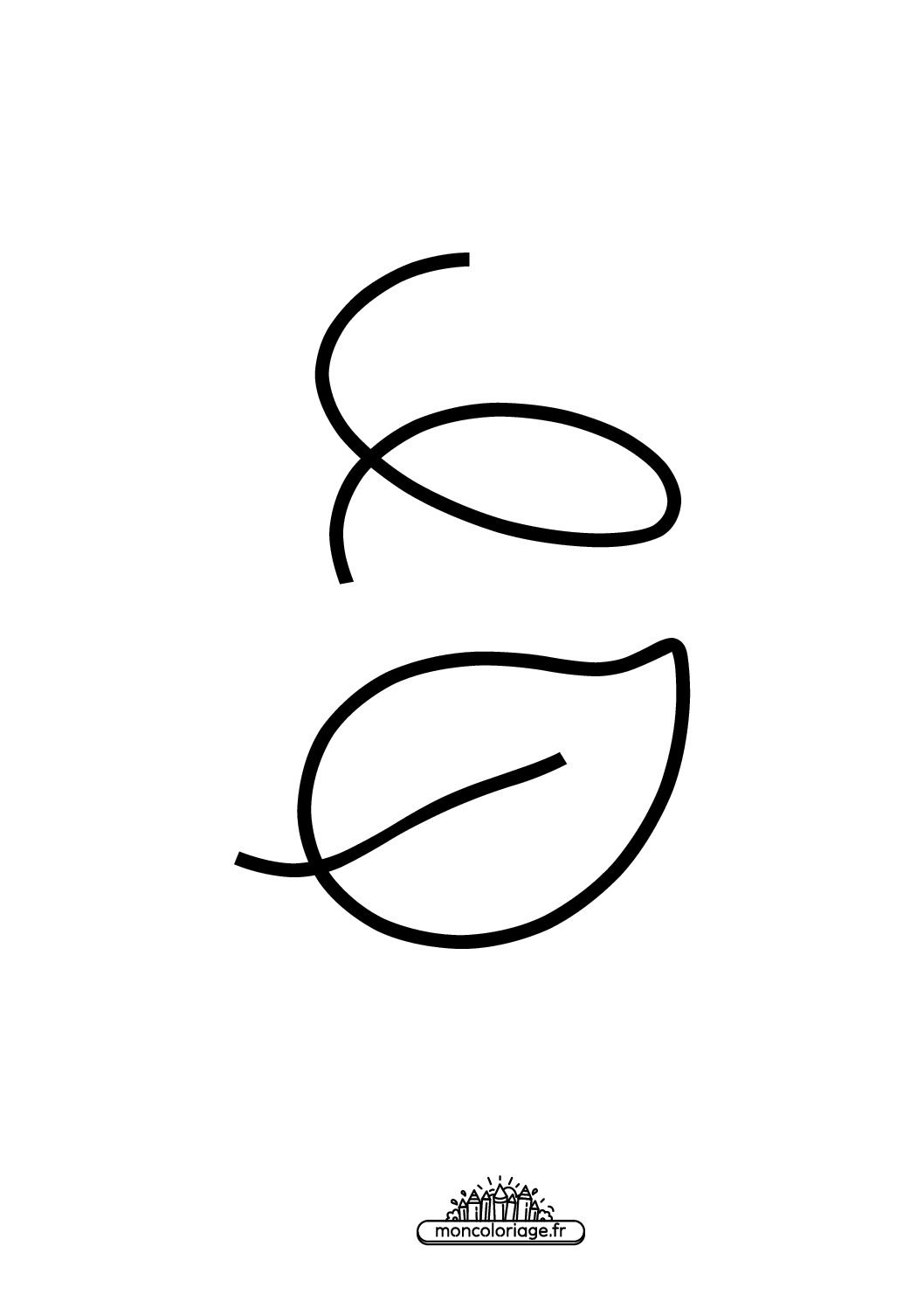 Émoji feuille dans le vent