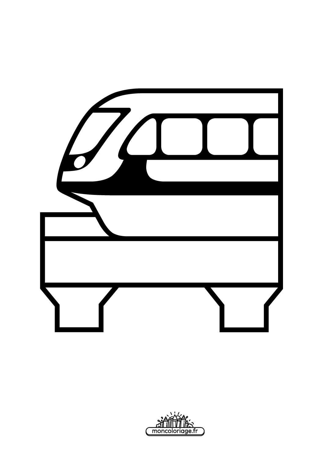 Émoji monorail