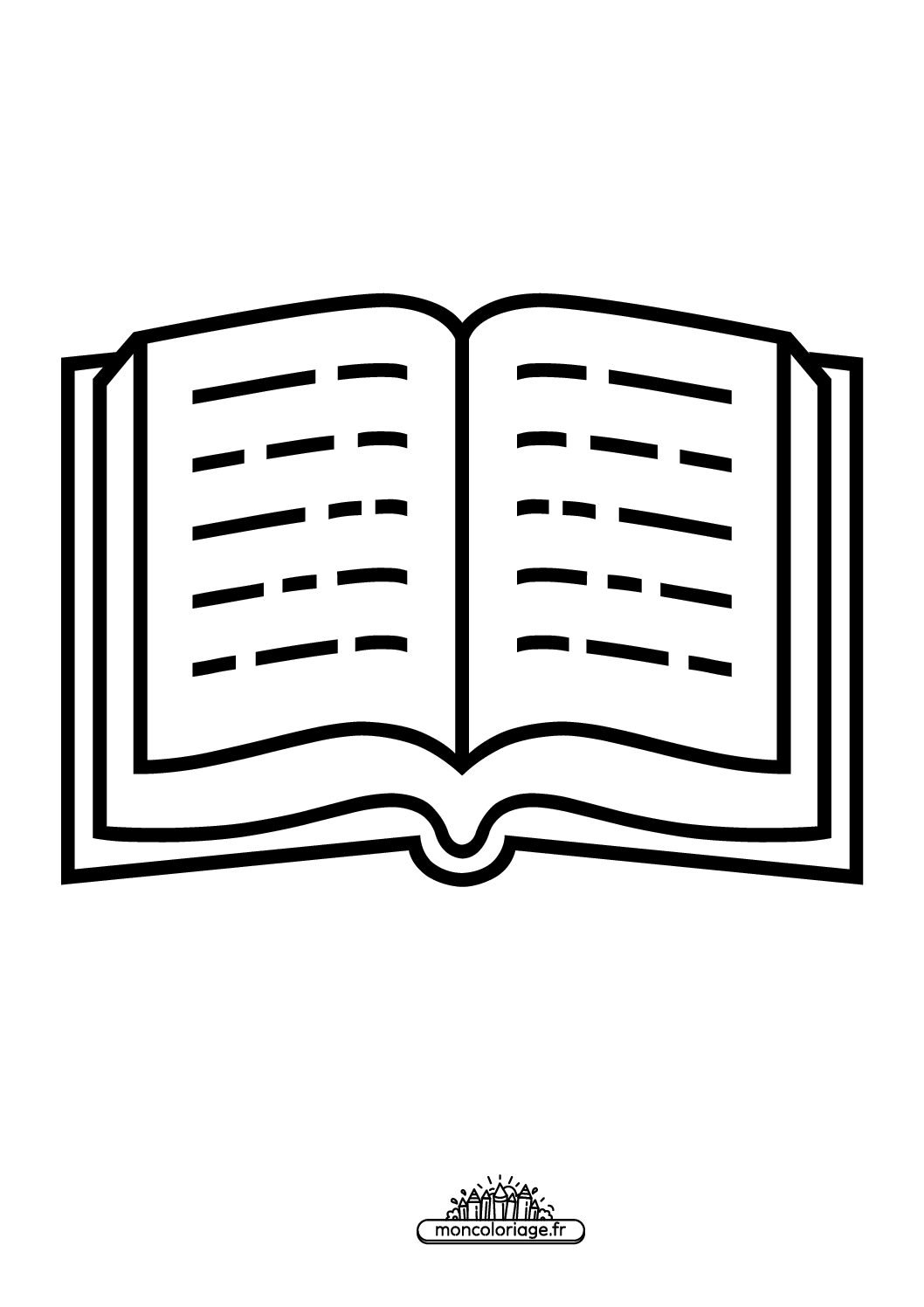 Émoji livre ouvert