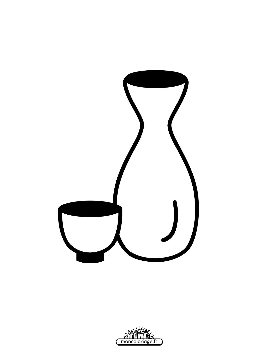 Émoji saké
