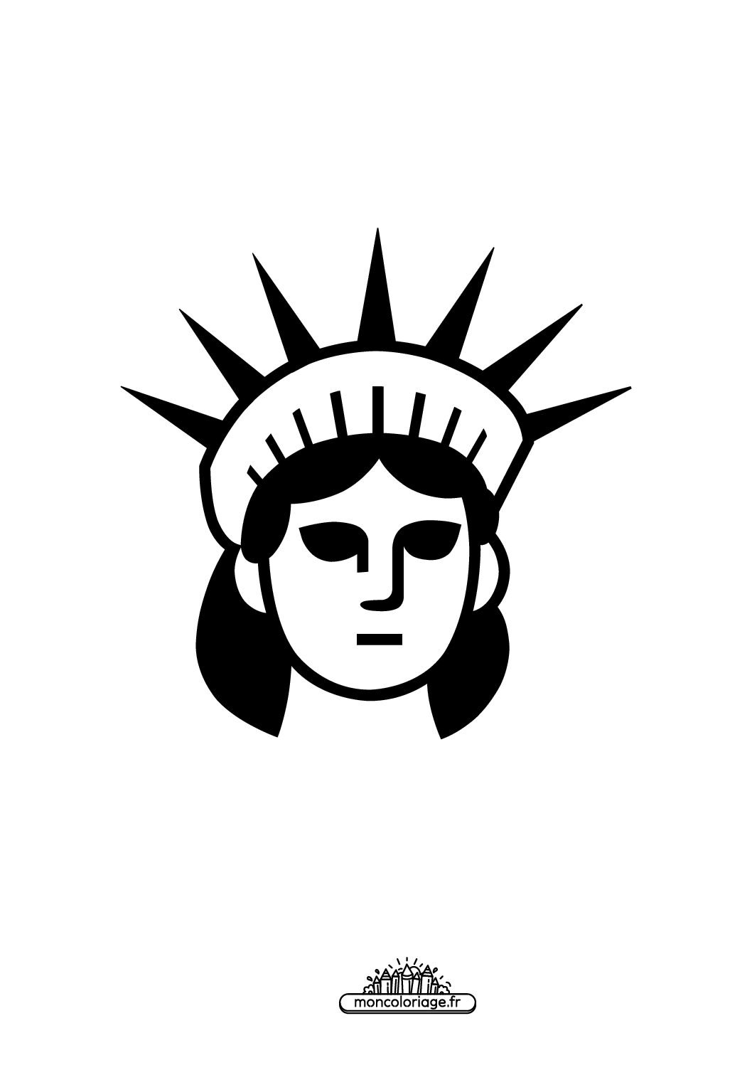Émoji Statue de la Liberté