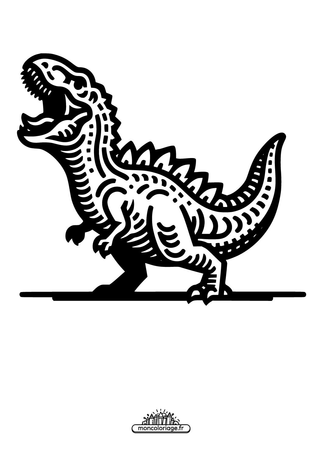 Dinosaure rugissant