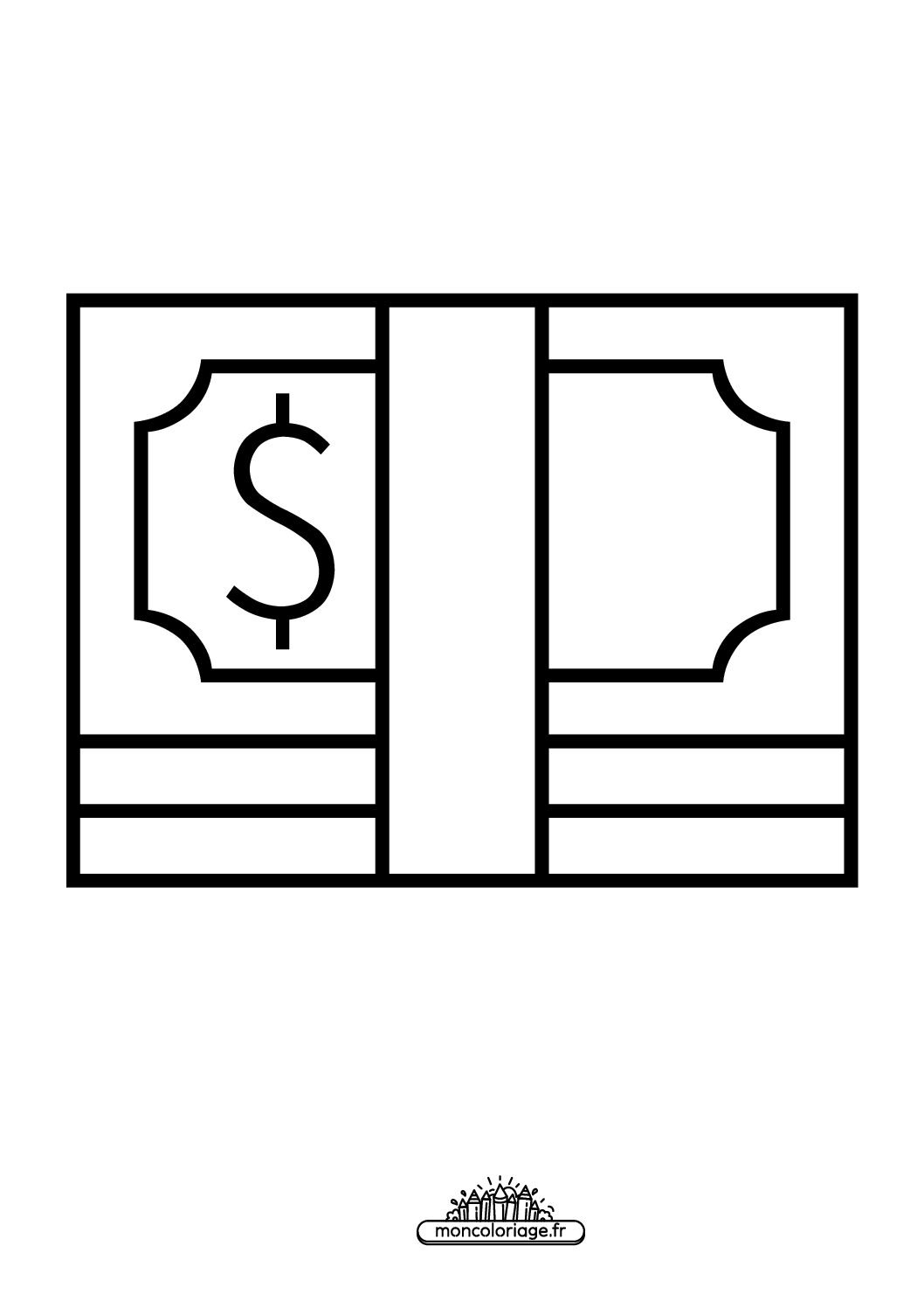 Émoji billet de dollar