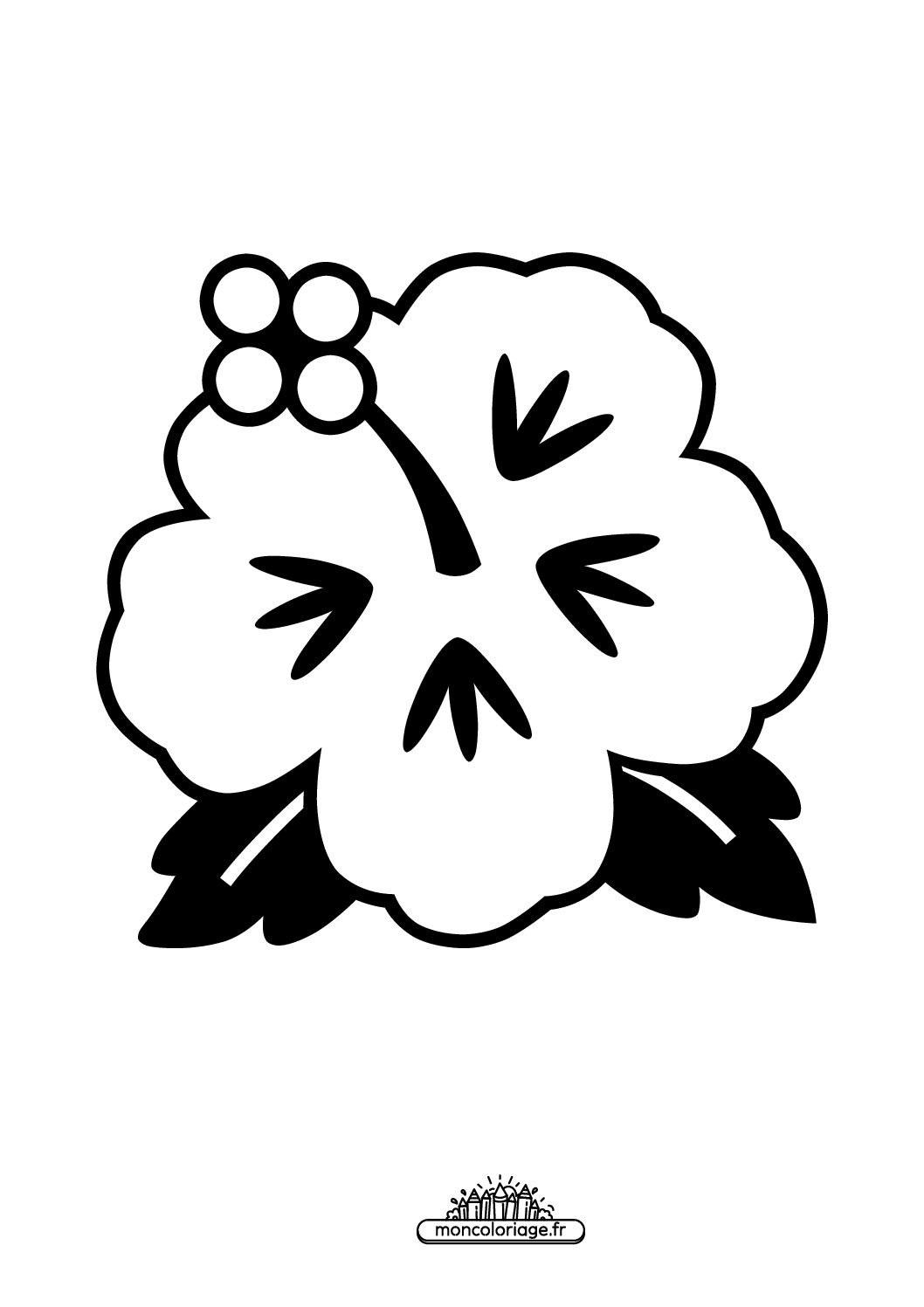 Émoji hibiscus