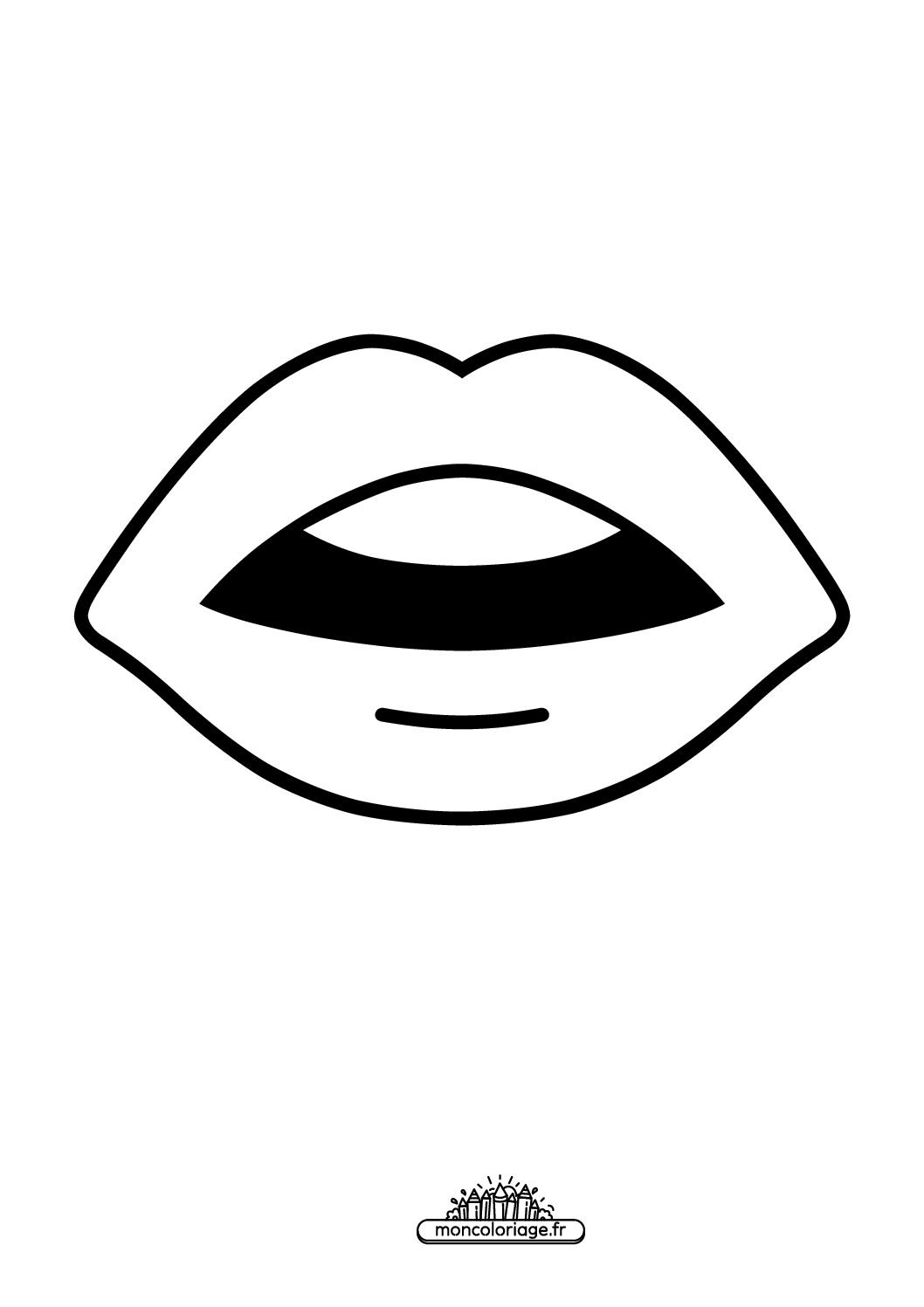 Émoji Bouche