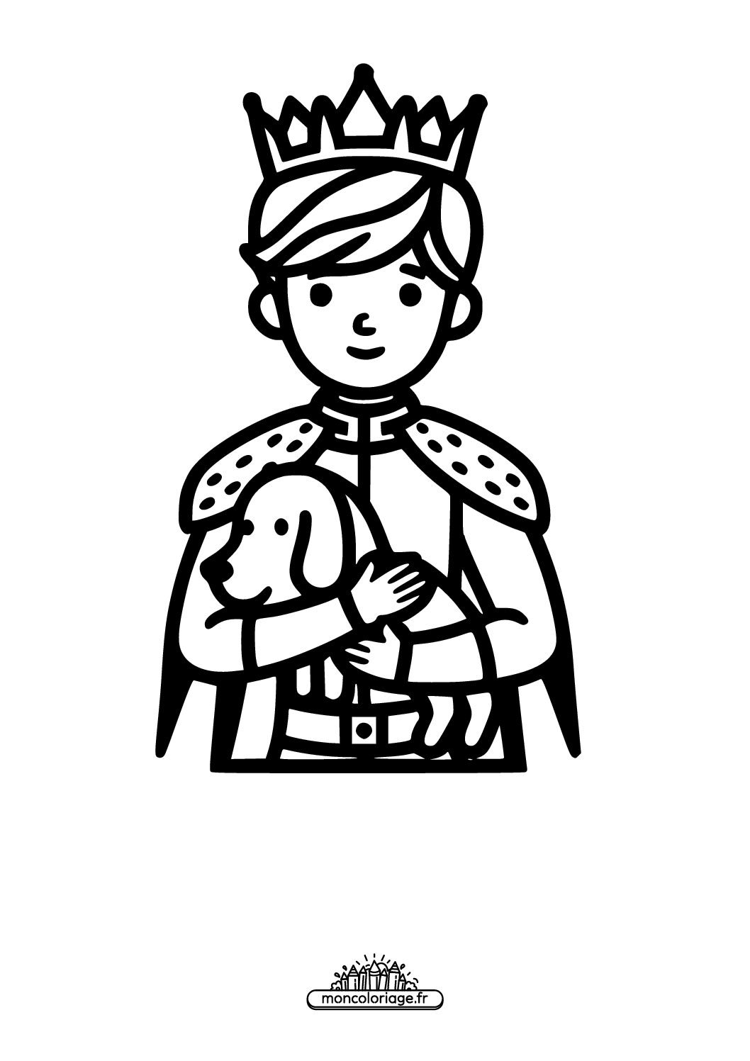 Prince avec un chien