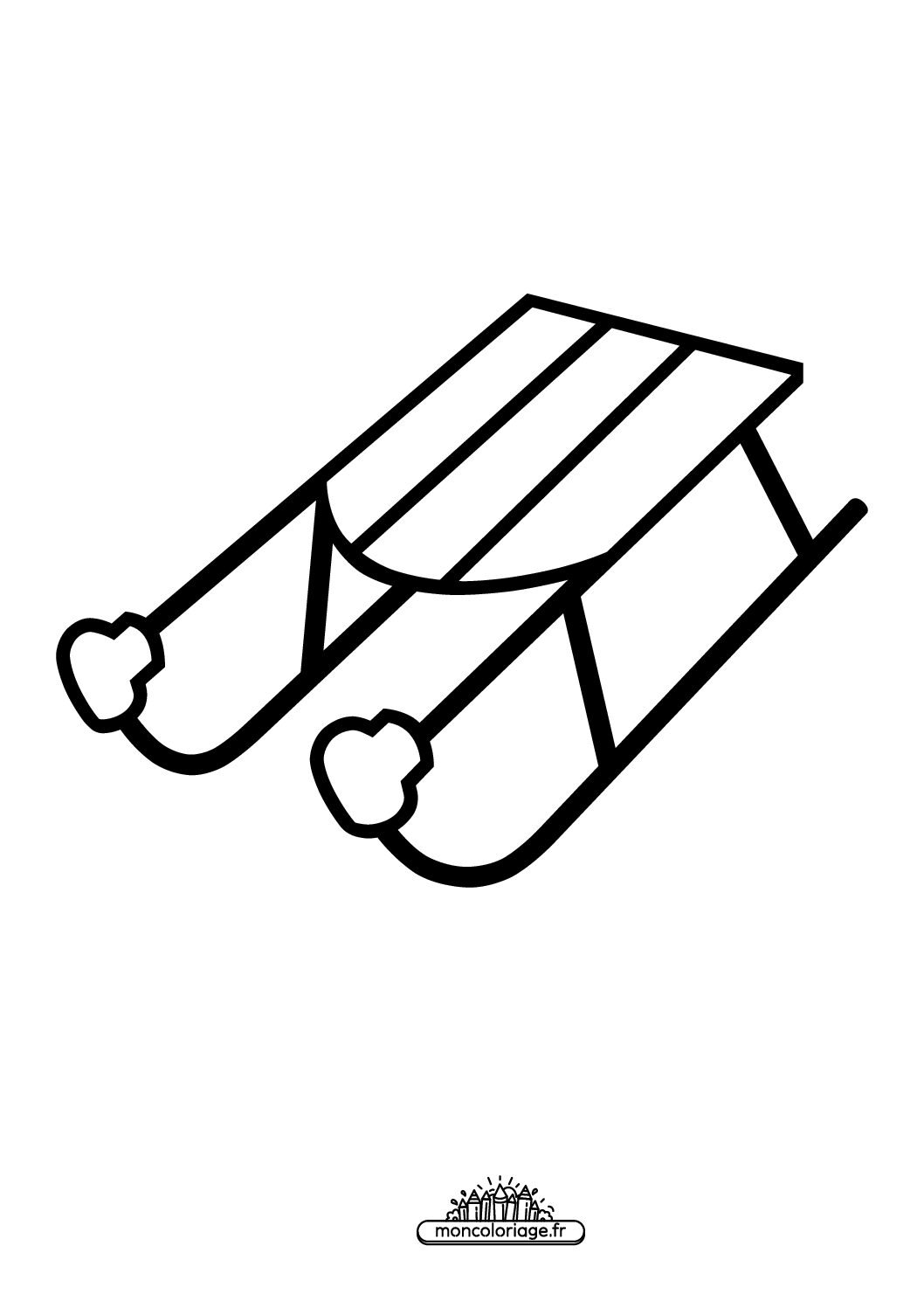 Émoji traîneau