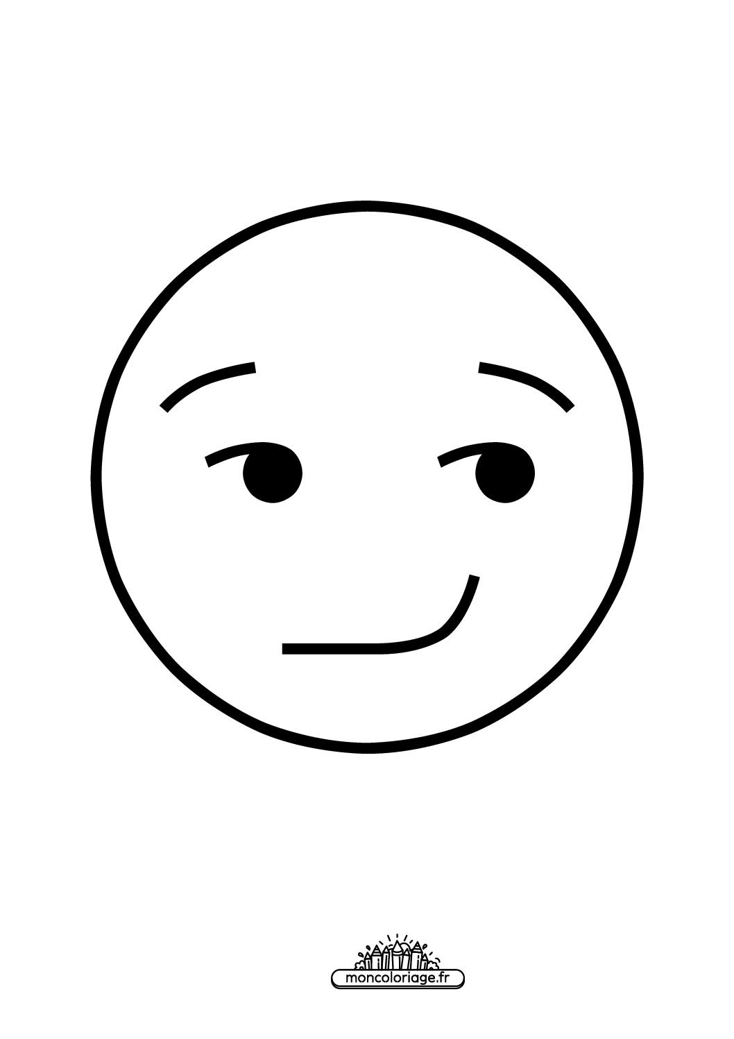 Émoji Visage Souriant