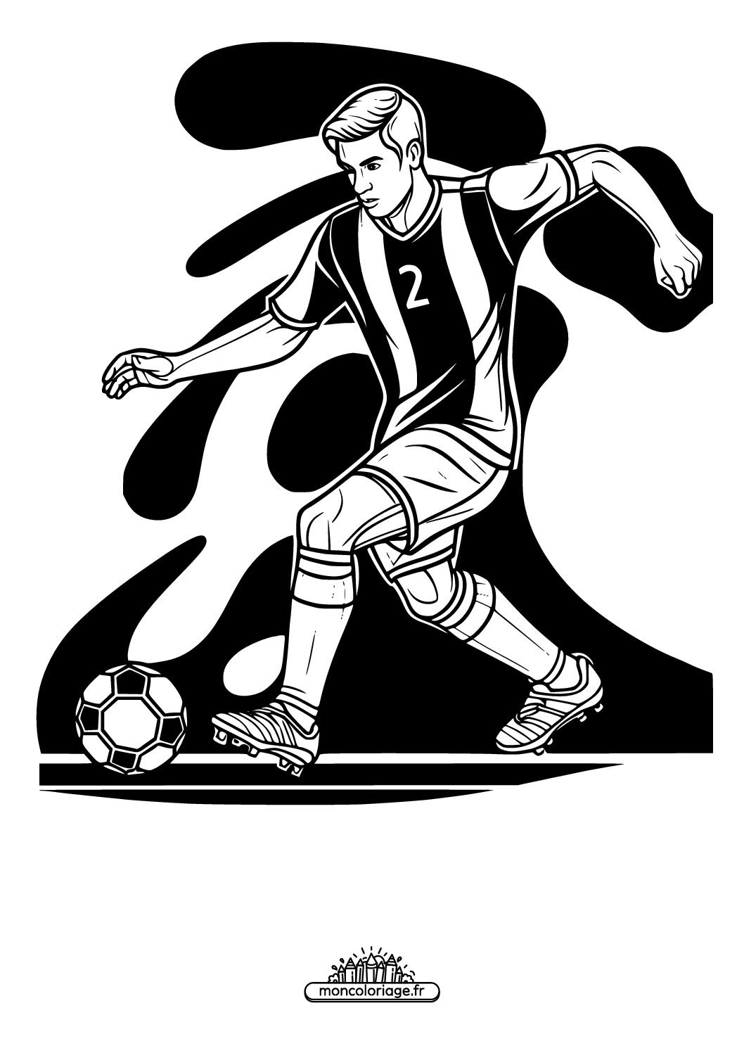 Dribble de football