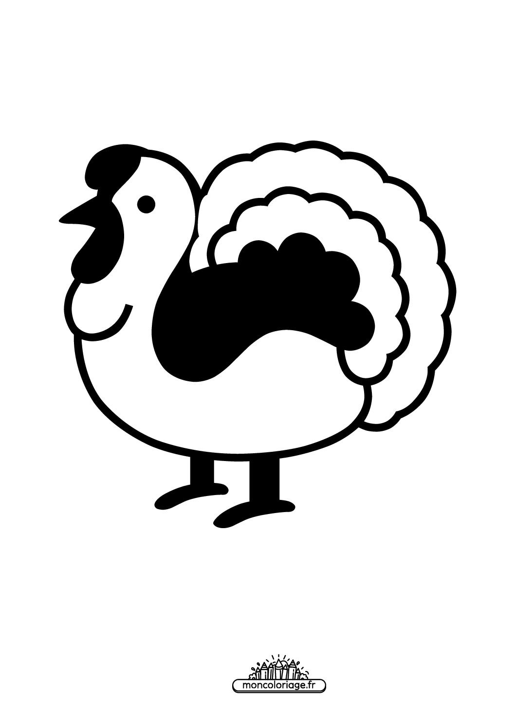 Émoji Dinde