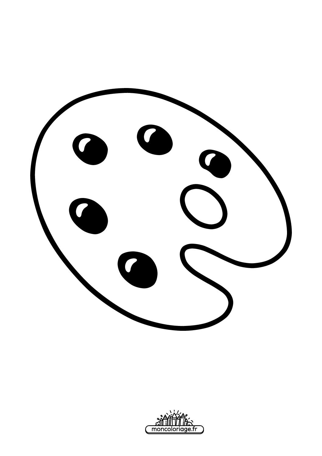 Émoji palette d’artiste